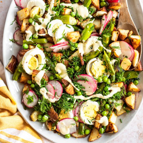 Spring Asparagus Potato Salad