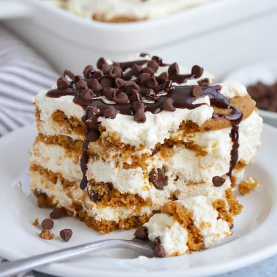 Chocolate Chip Icebox Cake