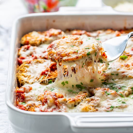 Baked Eggplant Parmesan