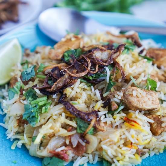 Easy Chicken Biryani Recipe