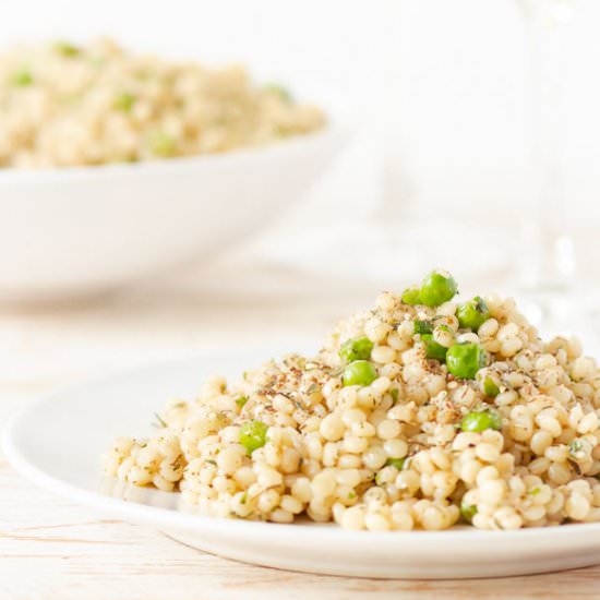 Za’atar Israeli Couscous