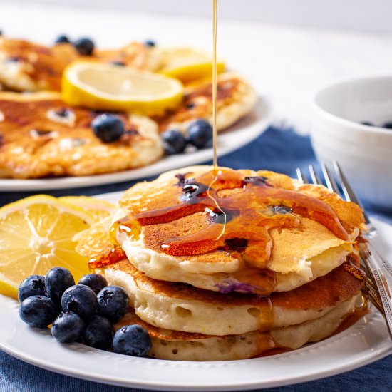 Blueberry Lemon Pancakes