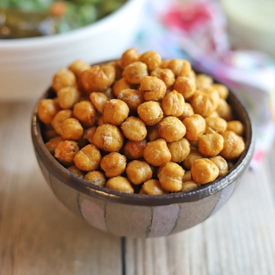 Air fryer chickpeas