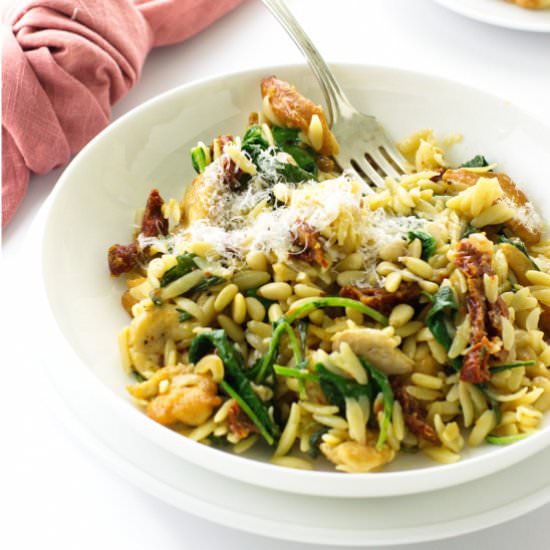 chicken orzo