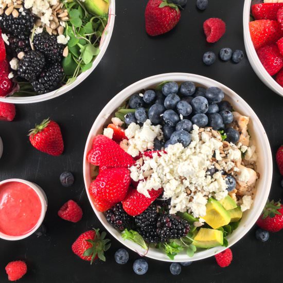 Berry Salad w/Raspberry Vinaigrette
