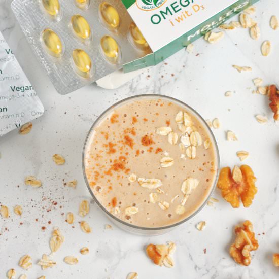 Banana-chickpea smoothie