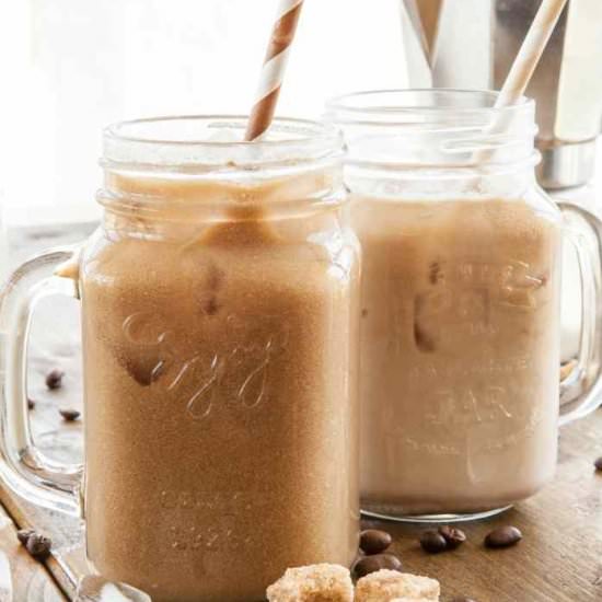 Skinny Iced Mocha Latte