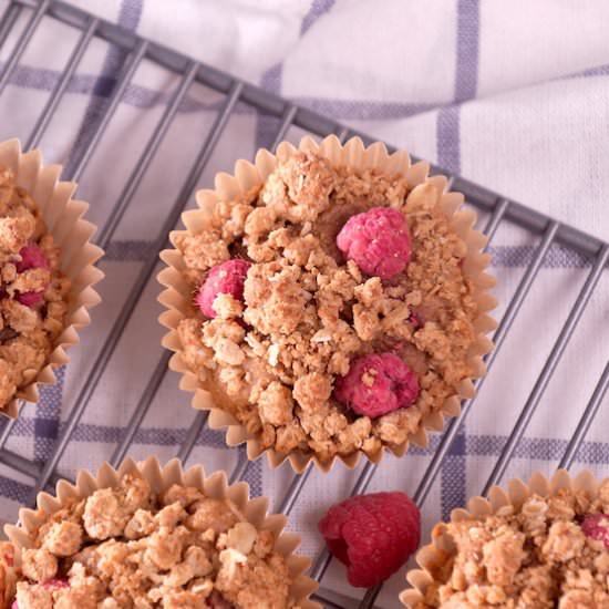 Vegan Raspberry Muffins