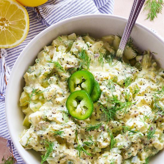 Jalapeno Dill Egg Salad