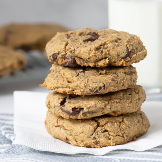 Chickpea Chocolate Chip Cookies