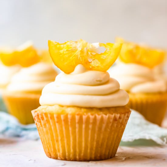 Lemon cupcakes