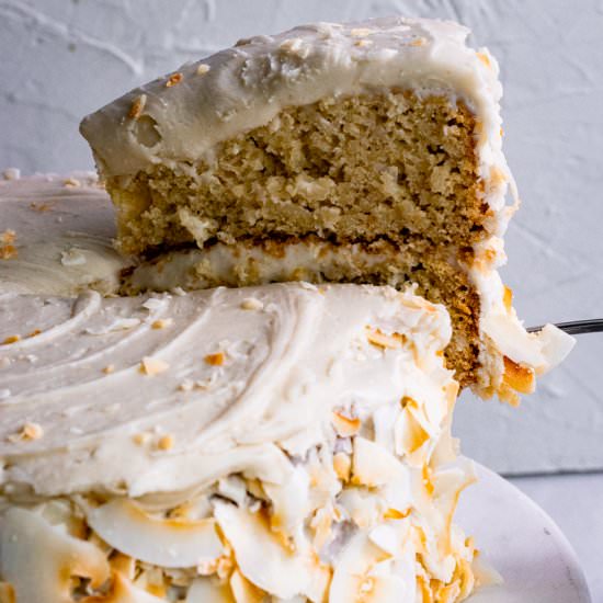 Vegan Coconut Cake