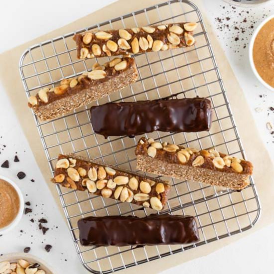 Vegan Snickers Bars