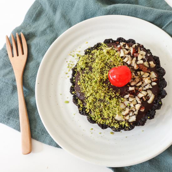 no bake chocolate tart
