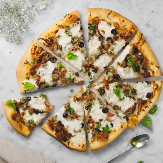Homemade Supreme Pizza