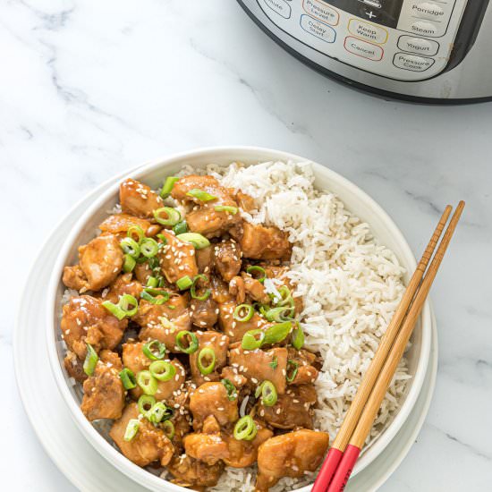 Instant Pot Sesame Chicken