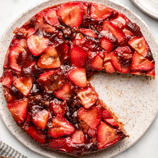 Strawberry Upside Down Cake