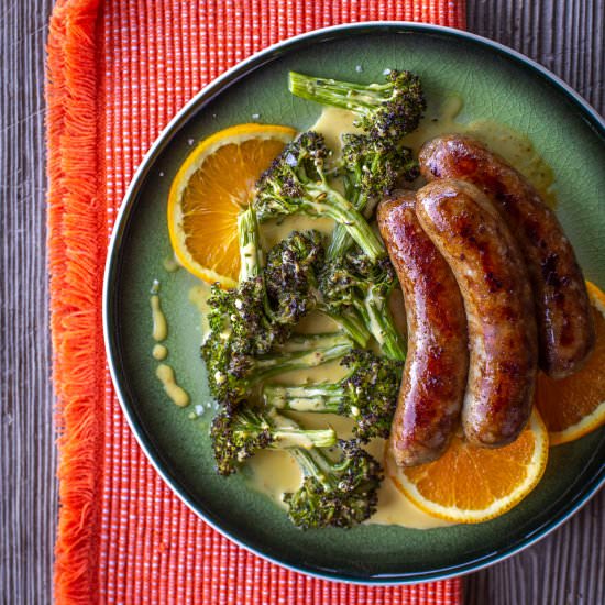 Broccoli with Orange Sauce