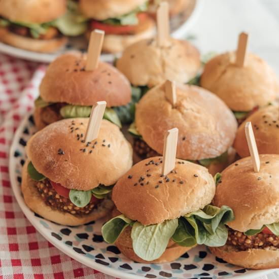 Delicious Vegan Sliders