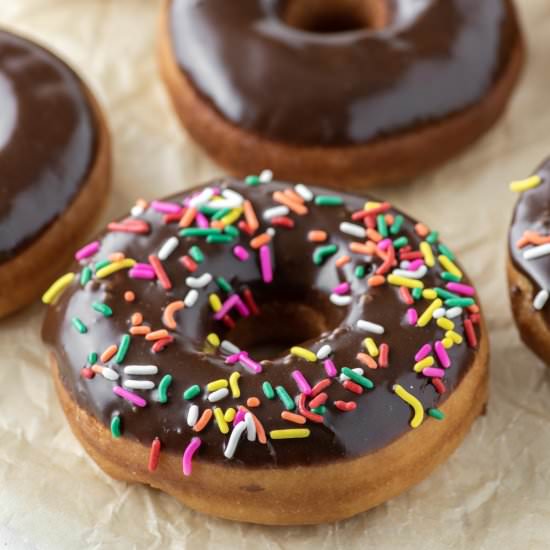 Chocolate Frosted Donuts