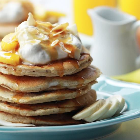Coconut Protein Pancakes