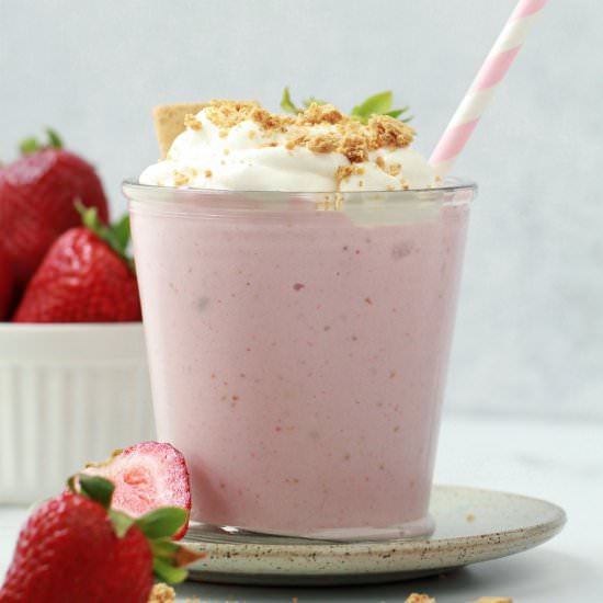 Strawberry Cheesecake Protein Shake