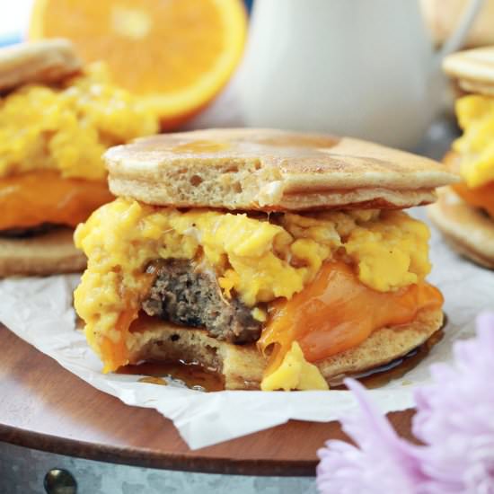 Protein Pancake Sandwich Griddler