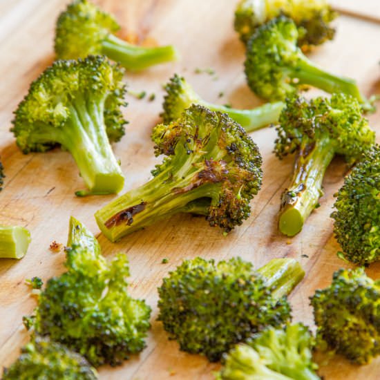 Grilled Garlicky Broccoli