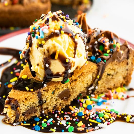 Chocolate Chip Cookie Cake