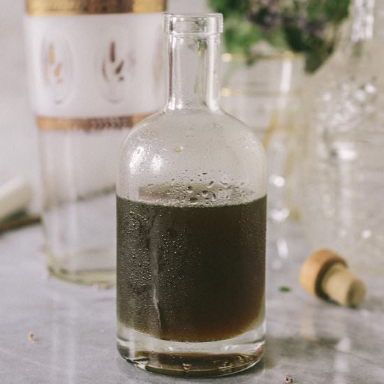 Infused Honey Simple Syrup