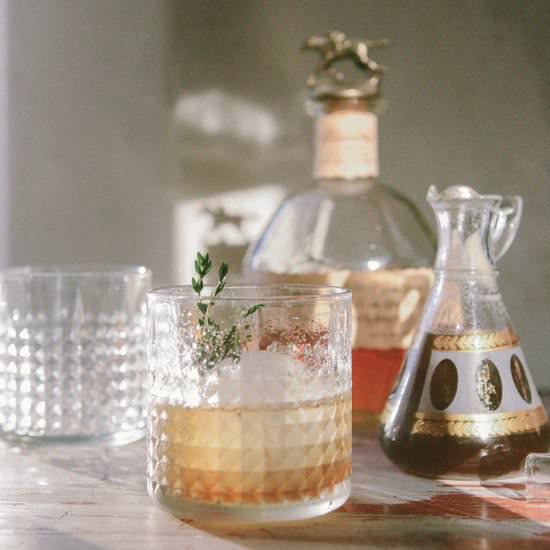 Black Pepper & Thyme Old Fashioned