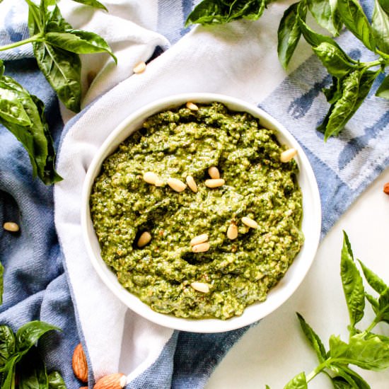 Dairy Free + GF Pesto