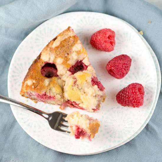 Raspberry Crumb Cake