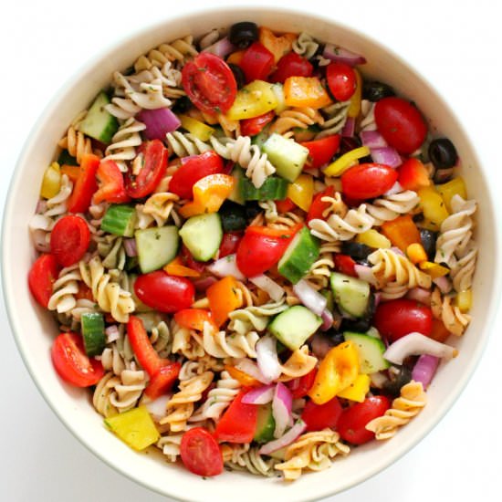 Classic Italian Pasta Salad (GF/V)