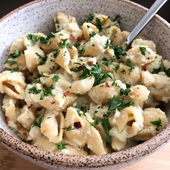 Vegan Cauliflower Alfredo