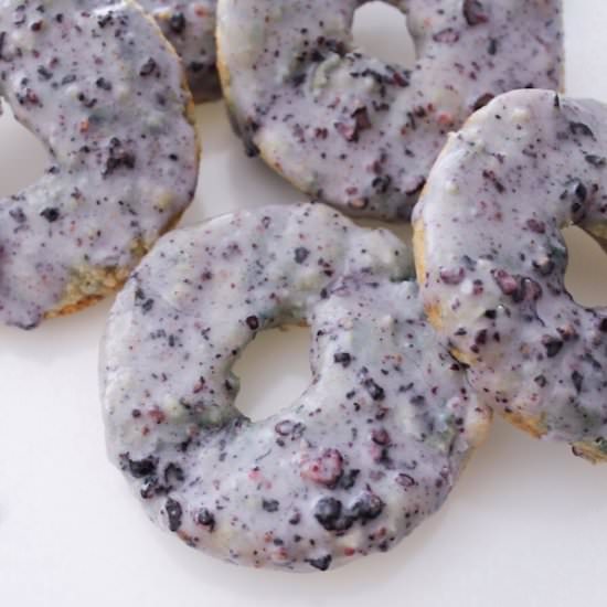 Blueberry Donuts