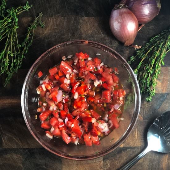 Argentinian Salsa Criolla