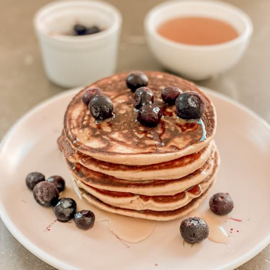 Fluffy Protein Pancakes