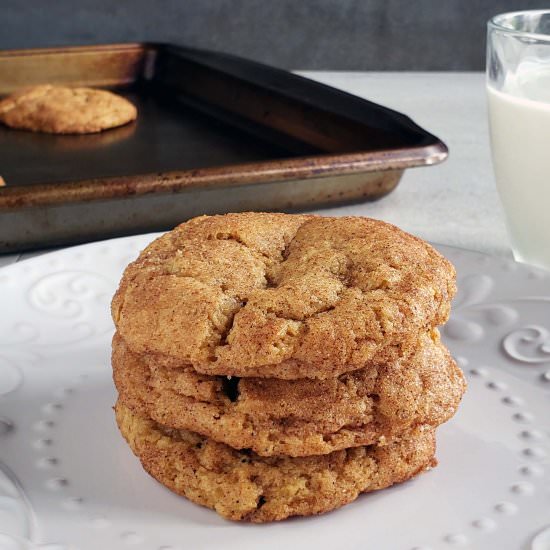 Sourdough Snickerdoodles