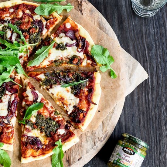 Home made pizza