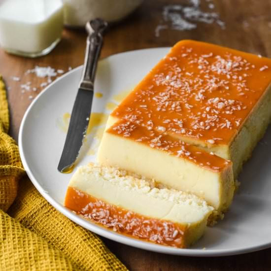 French Coconut Flan