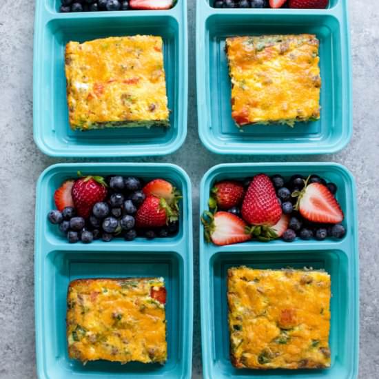 Sausage and Egg Breakfast Bake