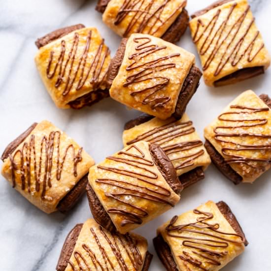 Chocolate Croissant Cookies