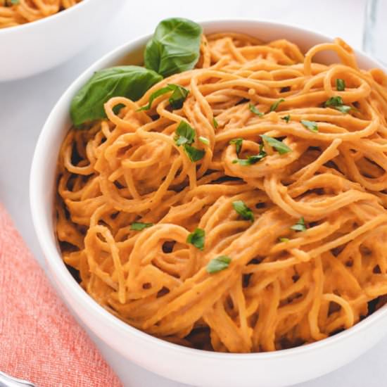 Roasted Red Pepper Pasta