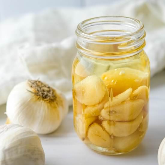 2 Ingredient Garlic Confit & Shallots