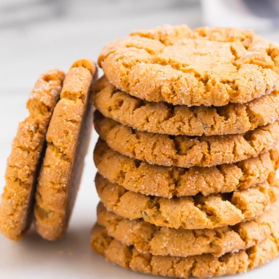 Vegan Peanut Butter Cookies