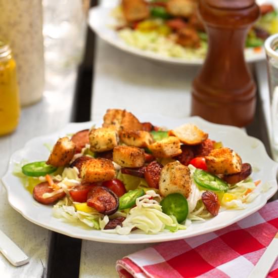 Chicago Dog Garden Salad