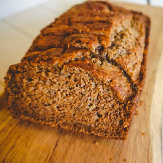 Lightened Up Banana Bread