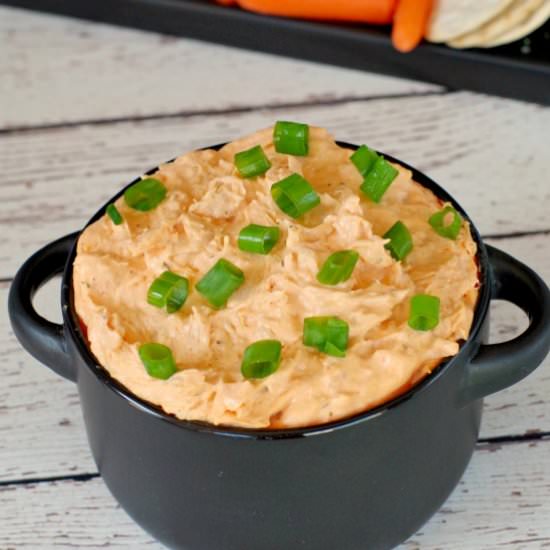 Easy Healthy Buffalo Chicken Dip