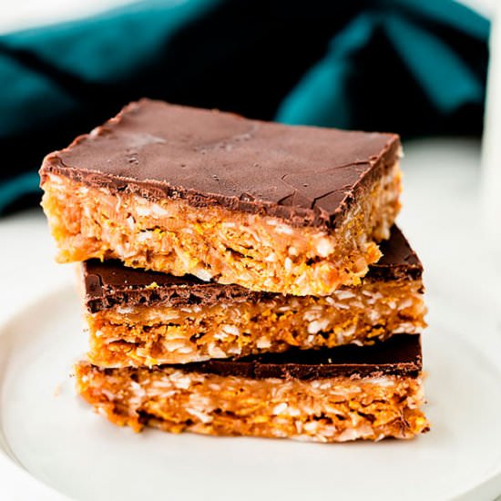 Peanut Butter Crunch Bars